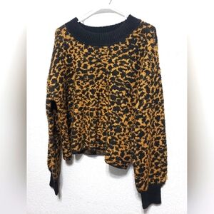 NWT❗Jessica Simpson Portia Sweater in Honey Gold Combo